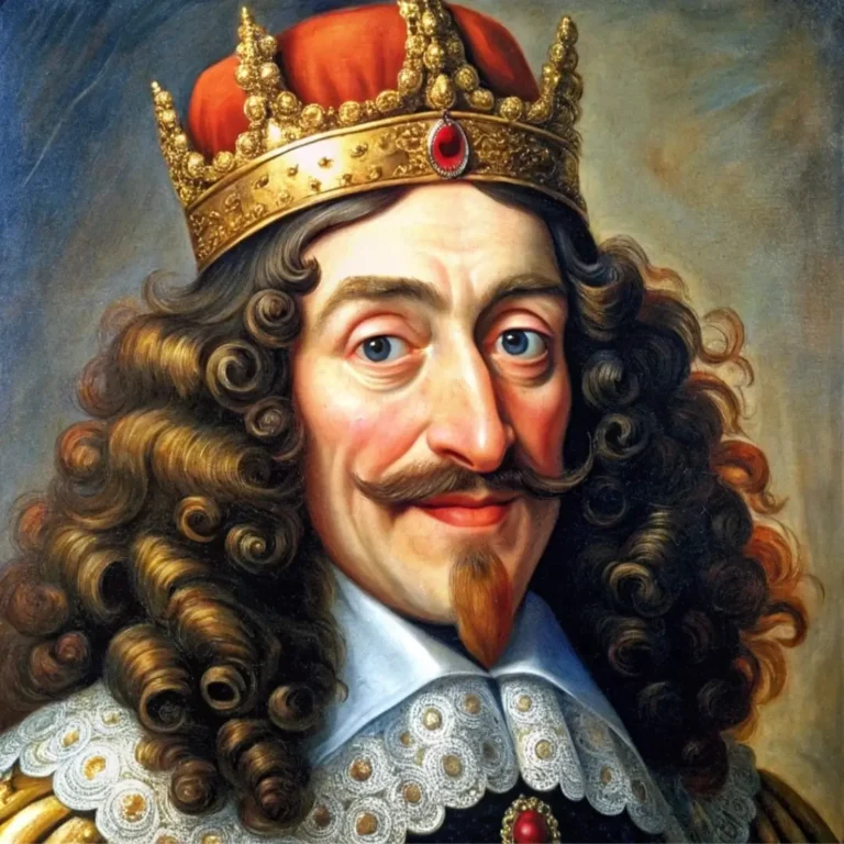 портрет Фердинанда III Габсбурга на иллюстрации к гиду по барочным памятникам Праги