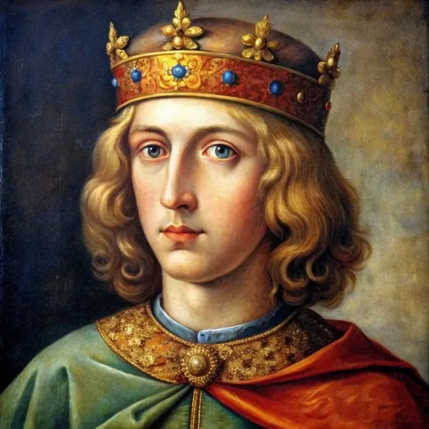История Чехии. Король Вацлав II Вацлав III на иллюстрации к статье об истории средневековой Чехии и Праги