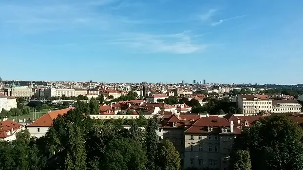 панорама Старого Города в Праге исторический центр Праги с высоты смотровой площадки – смотровые площадки Праги