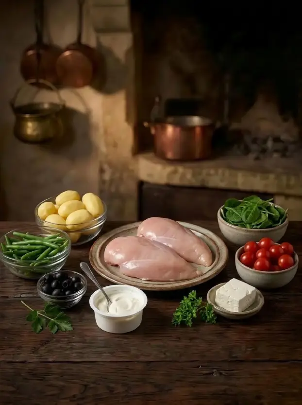 Чешская кухня. Куриный рулет по-чешски ингредиенты для приготовления куриного рулета по-чешски – куриное филе, шпинат, сыр, овощи